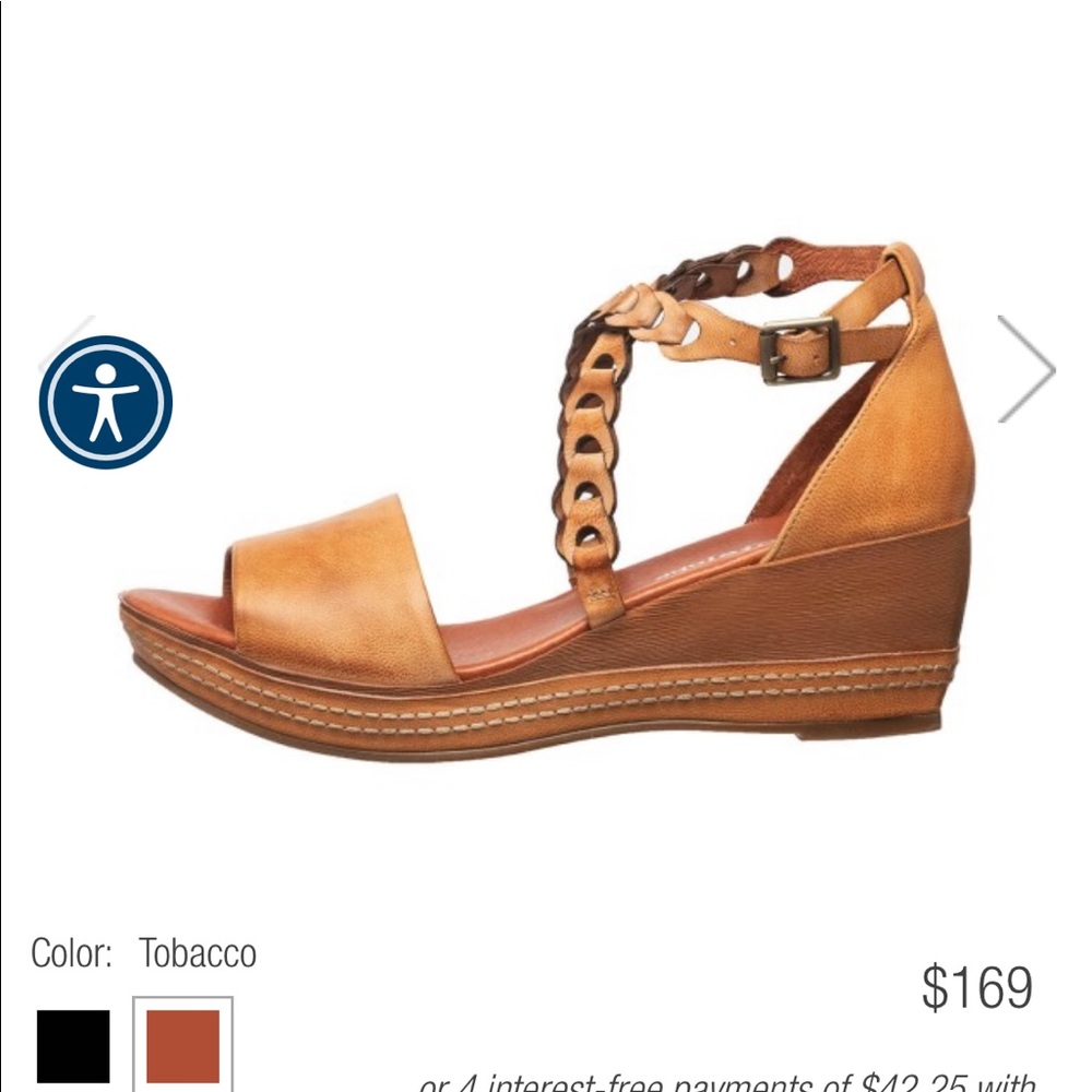 Antelope Tayla Leather Wedges